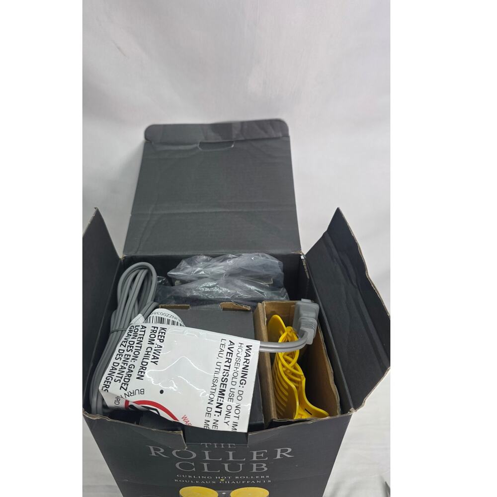 Drybar The Roller Club Hot Rollers 10 Ceramic Rollers 2 Sizes Clips Open Box - Picture 8 of 15